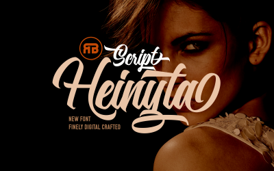 Heinyta - Modern Script Font