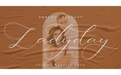 Ladyday Beautiful Script Font