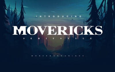 Movericks - Serif Modern Font