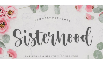 Sisterhood Script Font - Sisterhood Script Font