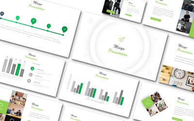 Maia Minimalist Google Slides Template