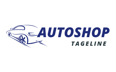 Modèle de logo d&amp;#39;atelier automobile gratuit