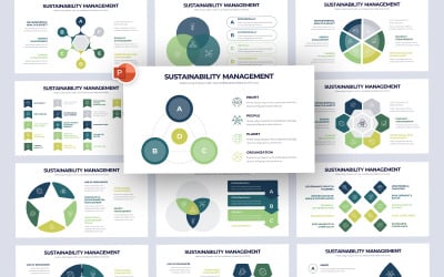 Sustainability Management Infographic PowerPoint Template