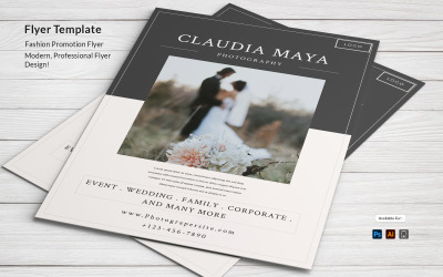 Modern Minimallist Photography Flyer