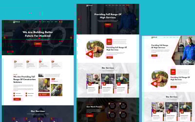 Drilux - 建筑 HTML 模板