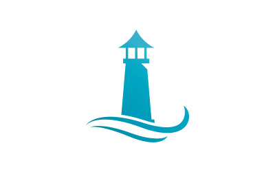 Licht huis Logo vector sjabloon V3
