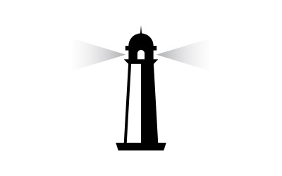 Light House Logo vektör şablonu V6