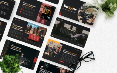 Basyar — szablon prezentacji programu Movie Studio