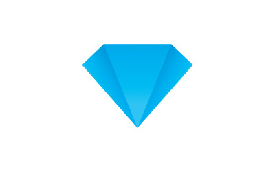Diamant logo vector sjabloon V1
