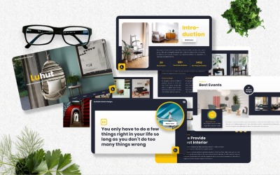 Luhut - Интерьер Шаблон Googleslide