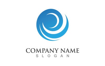 Circle logo template vector icon design V2