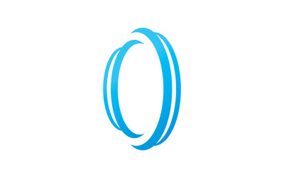Círculo logo plantilla vector icono diseño V3