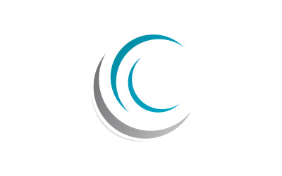 Círculo logo plantilla vector icono diseño V9