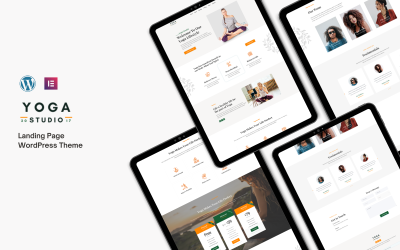 Yoga Studio 个性化 WP 登陆页面
