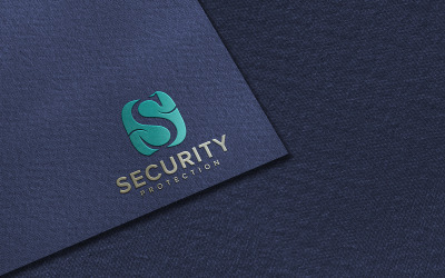 Logo Mockup Papel Artesanal Negro
