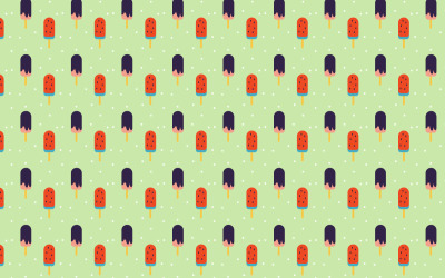 Söt dessert sömlösa mönster vektor