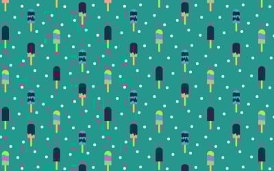 tatlı dükkanı duvar kağıdı tasarlamak vektör