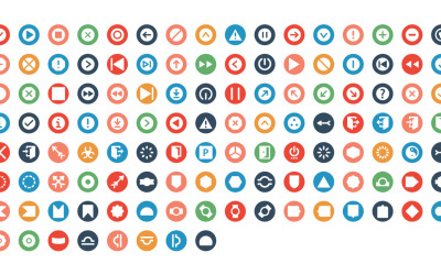 Über 500 Vektor-Icons für mobile Apps | KI | EPS | SVG