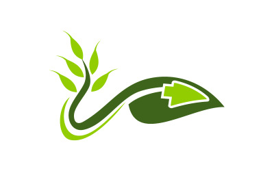 Plantilla de logotipo de granja y jardín