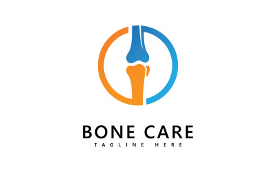 Bone logo icon vector template V2