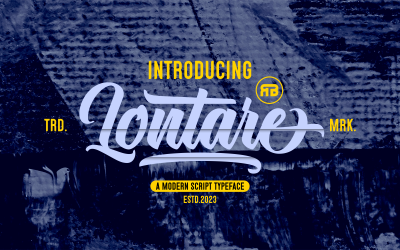 Lontare - Script Typeface