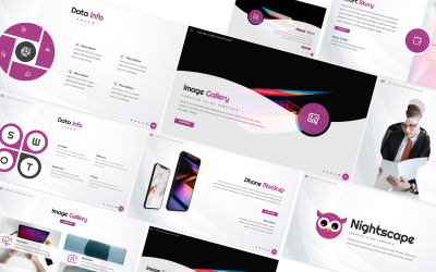 Nightscape Creative Powerpoint Template