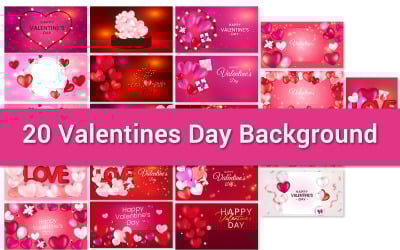 День Святого Валентина фон набір комплект