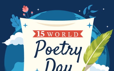 15 World Poetry Day Illustration