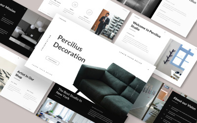 Keynote-Vorlage für Percilius-Dekoration