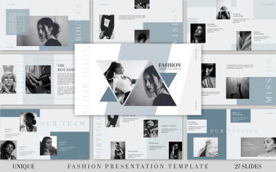 Fashion LookBook Sunum Şablonu