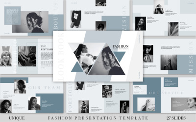 Шаблон презентації Fashion LookBook