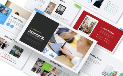 Workaex Verileri Google Slayt Şablonu