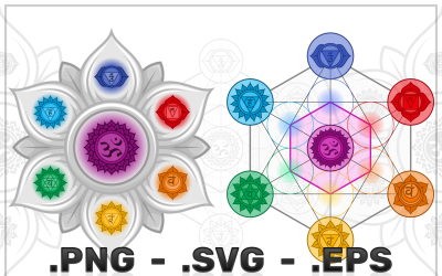 Chakra símbolo diseño vectorial