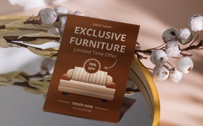 Exclusive Furniture Offer Flyer