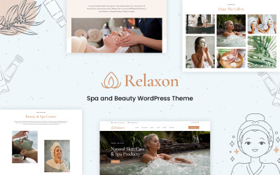 Relaxon - Spa, Yoga och Meditation WordPress-tema
