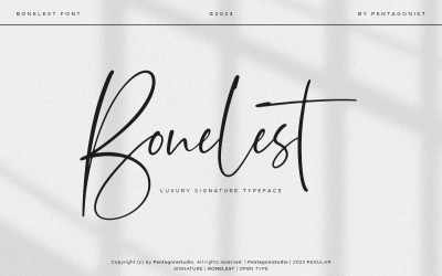 Bonelest | FREE DEMO Stylish Ligature