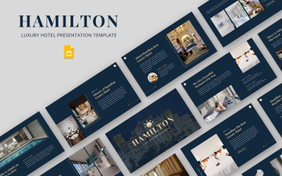 汉密尔顿 - 豪华酒店谷歌幻灯片模板