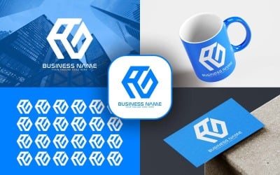 Nuovo design del logo della lettera AG professionale per la tua azienda - Identità del marchio