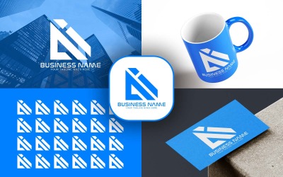 Profesionální návrh loga AI Letter pro vaši firmu - Identita značky