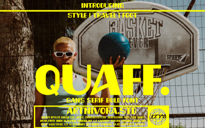 Quaff – Bold Sans Serif betűtípus