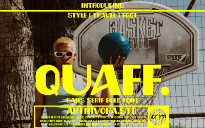 Quaff - Bold Sans Serif 字体