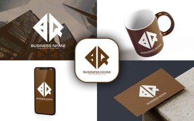 Diseño de logotipo de letra BQ profesional para su negocio - Identidad de marca