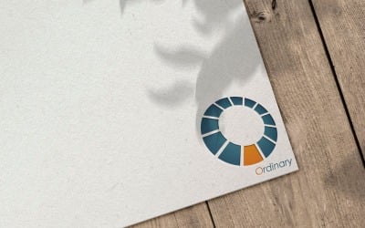 Gewöhnliche digitale Logo-Vorlage