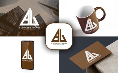 Profesjonalny projekt logo listu BU dla Twojej firmy - tożsamość marki