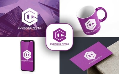 Professional CA Letter Logo Design For Your Business - Brand Identity