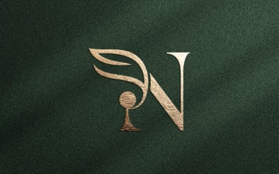 Cosmética Belleza Spa Masaje Boda Logo N