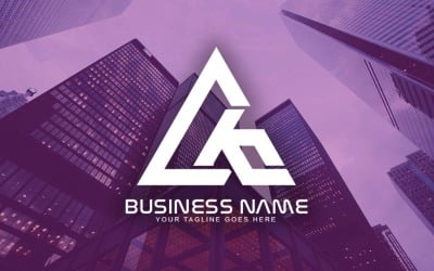 Design professionale del logo della lettera CK per il tuo business - Identità del marchio