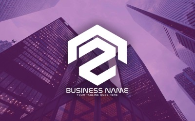 Design professionale del logo della lettera CZ per il tuo business - Identità del marchio