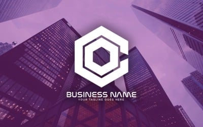 Professionelles CO Letter Logo Design für Ihr Unternehmen - Markenidentität