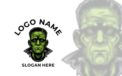 Graficzny projekt logo Frankensteina